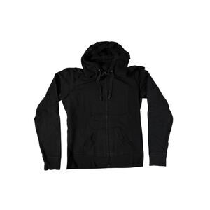 BCG Basic Black Women’s Hoodie with Drawstring – Medium